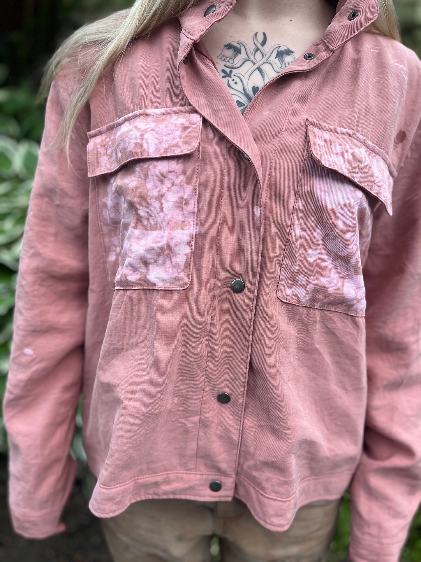 (XL) Pink Tipper Jacket
