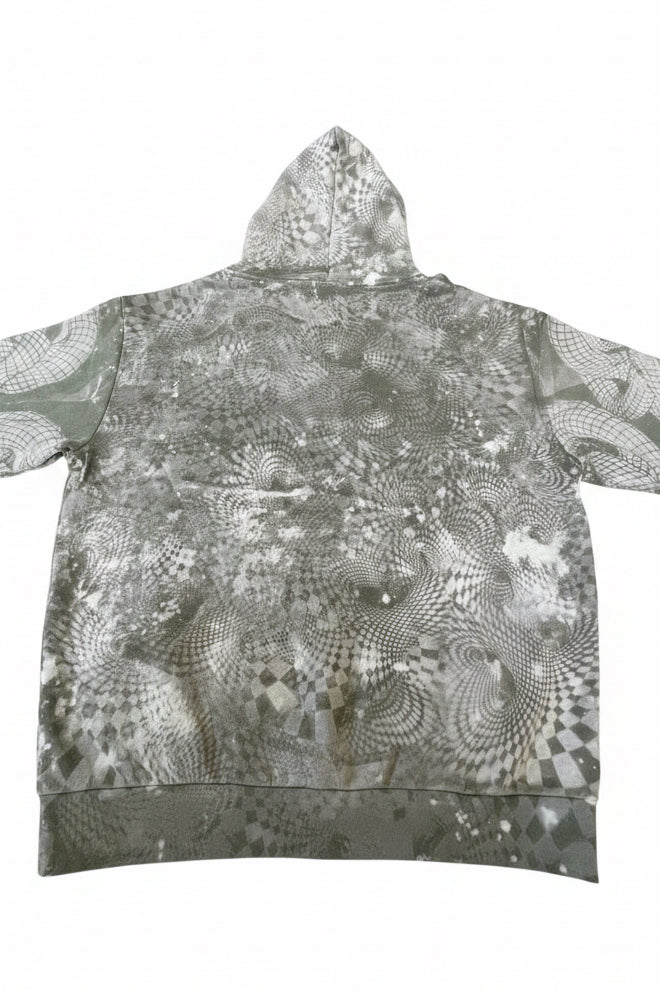 (XL) Fractal Camo Hoodie